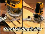 Kit Milescraft pour défonceuse : embase élargie   guide parallèle/compas - HMDIFFUSION