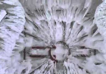 Freezing Weather Turns Croce Del Pratomagno Into Ice Sculpture