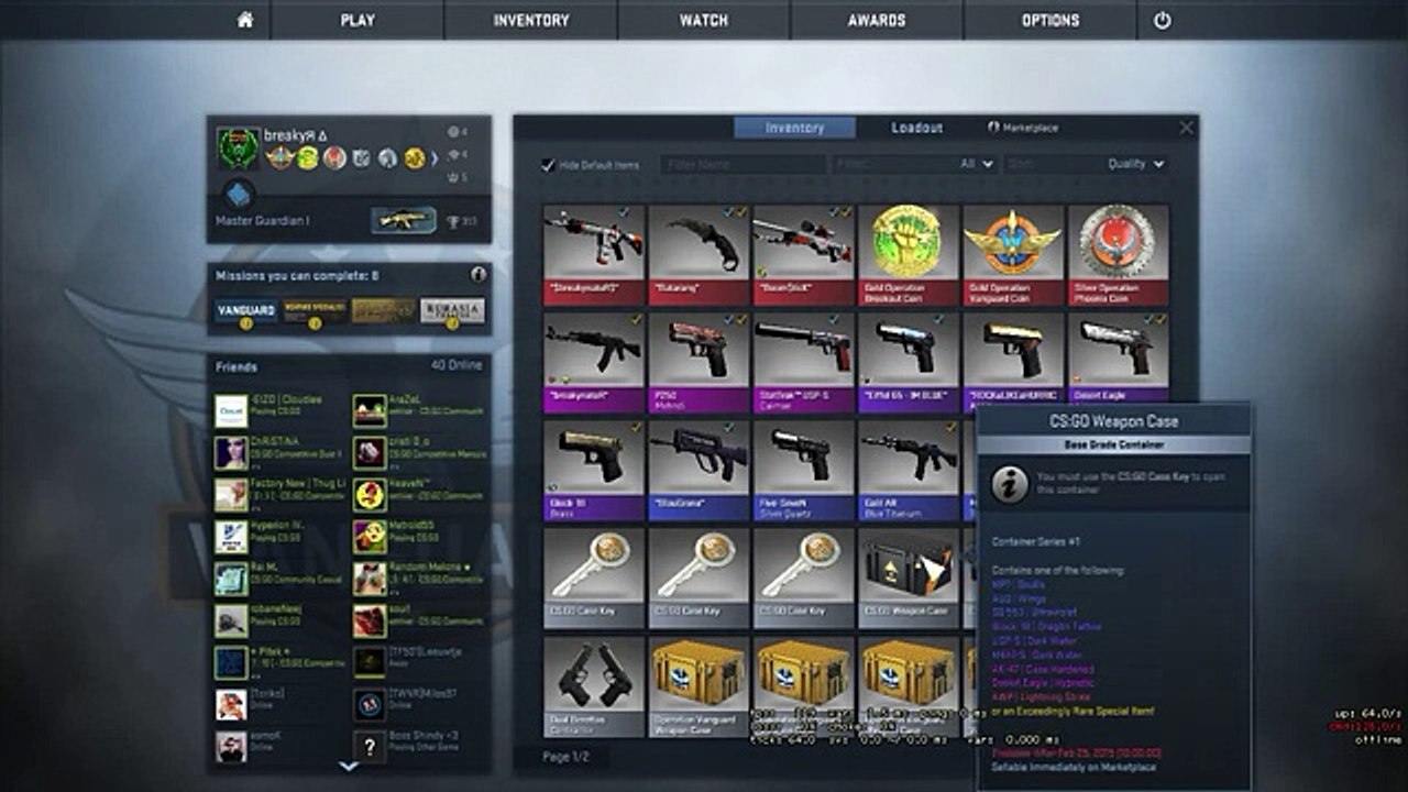 CS-GO - My FIRST ever knife opening!! Gut Knife SLAUGHTER