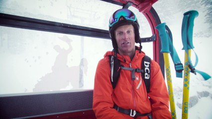 Du ski engagé dans la poudreuse du Wyoming