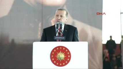 Çanakkale Cumhurbaşkanı Erdoğan Çanakkle Zaferi'nin 101'inci Yıldönümü Töreninde Konuştu-4