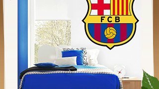 Vinilo decorativo oficial FCBarcelona - Escudo (94x94cm)