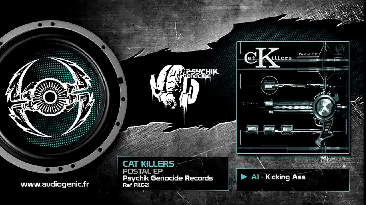THE CAT KILLERS  - A1 - KICKING ASS - POSTAL EP - PKG21
