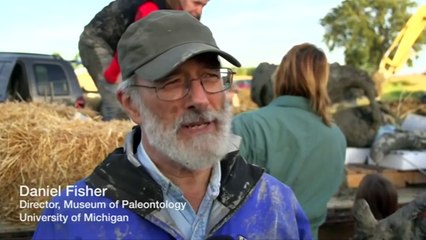 Il voit quelque chose d'étrange qui dépasse de la terre, quand il commence à creuser, il est déstabilisé!