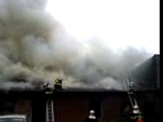 Feu d'habitation à Grenay (62)