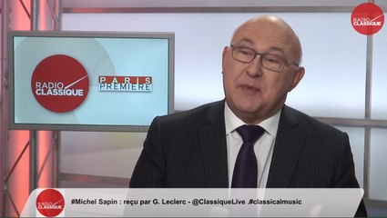 Michel Sapin : «L’investissement des entreprises reprend»