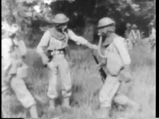 Decontamination of Person Exposed to Blister Agent US Army 1942