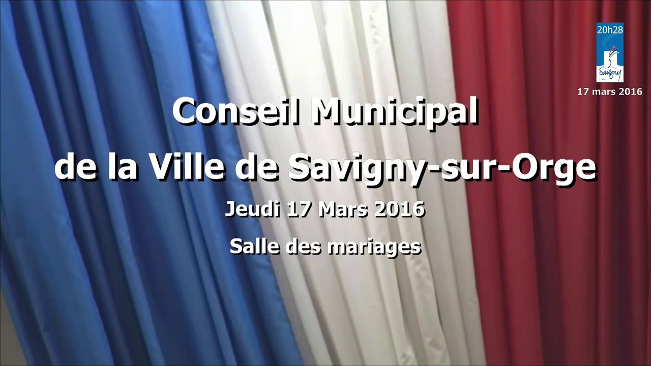 Conseil Municipal de Savigny-sur-Orge