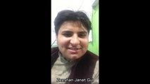 Pashto new ghazal 2016 | Da Ghra oa sar kacha kota da | Zeeshan Janat Gul(Selfie Video)