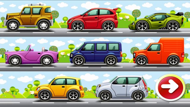 Игра как мультик про машинки для детей - Собираем машинку !