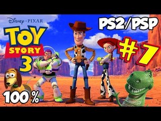 Disney's Toy Story 3 Walkthrough Part 7 - 100% (PS2, PSP) Level 7 - Strawberry Smells...