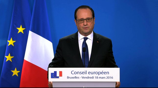 Conférence de presse du Conseil européen