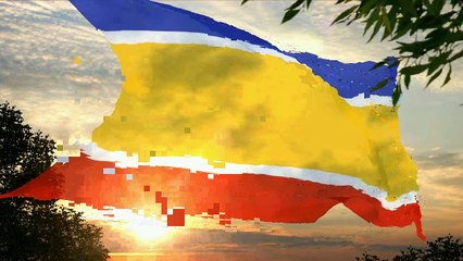 Proposed flag and anthem of a United Cyprus Republic