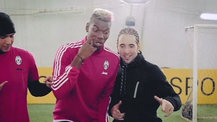 Quand Pogba et Evra défient des freestylers
