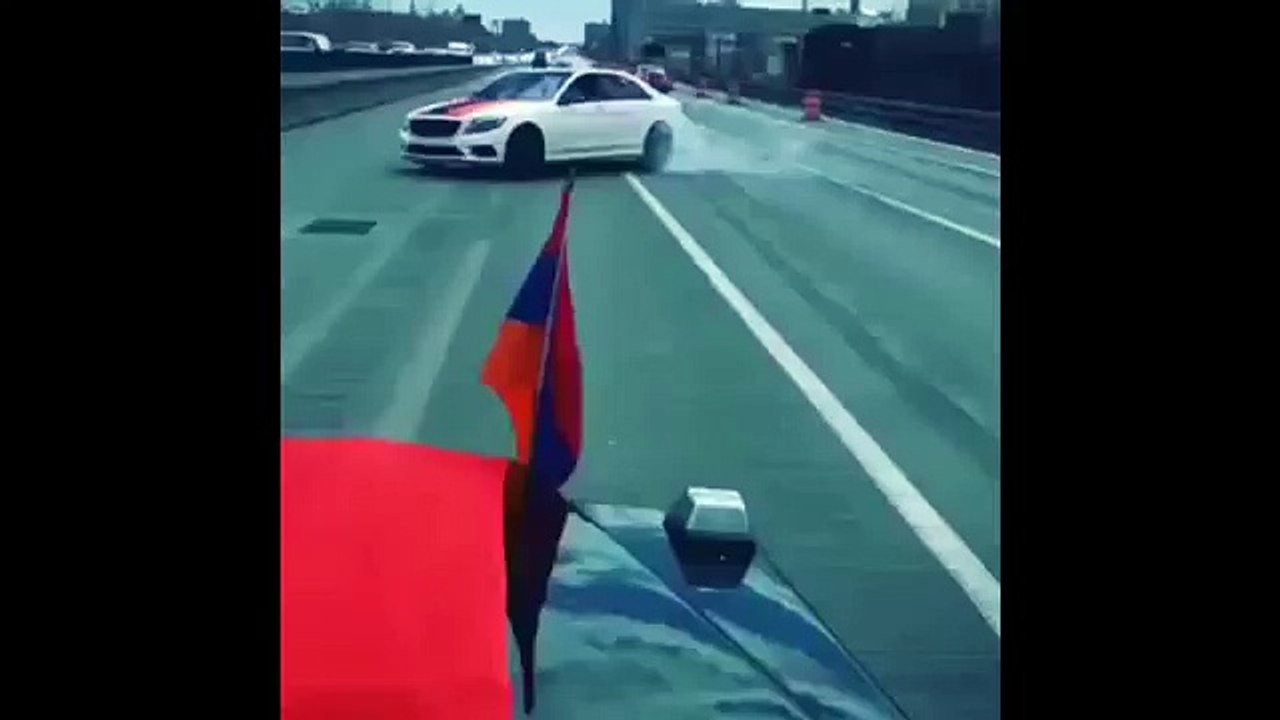 Armenian Cars Drifting _ Armenian Power - Benz