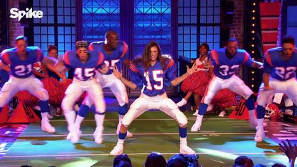 Tim Tebow's  Eye of the Tiger  vs. Nina Dobrev's  Cheerleader    Lip Sync Battle