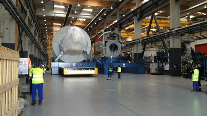 A l'usine GE de Saint-Nazaire, la première éolienne offshore est prête !