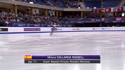 JWC2016  Maeva GALLARDA ROSSELL SP
