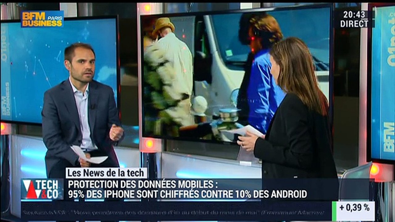 Les News de la Tech: 95% des iPhone sont chiffr...