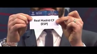 Draw Champions League Quarter Finals