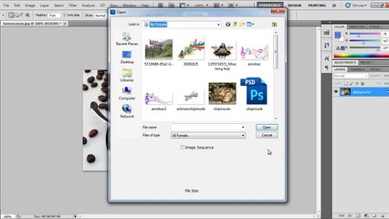 Hướng dẫn tạo mặt nước xoáy trong photoshop