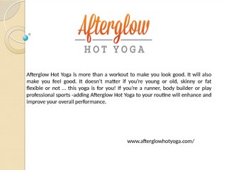 Yoga class for experienced practitioners