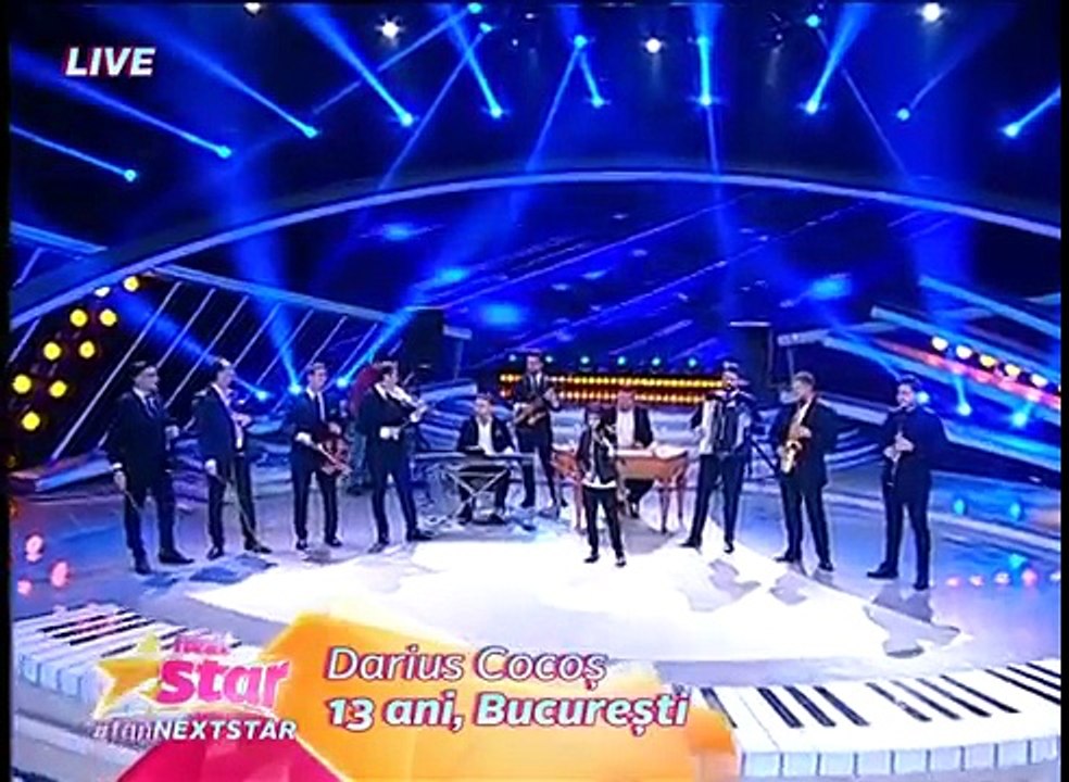 NEW!!!!  SUPER SPECTACOL - Vioara face legea pe scena Next Star! Darius Cocoş şi taraful său ridică juriul în picioare