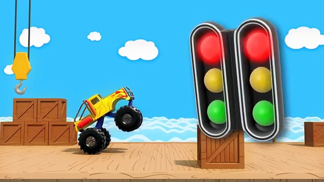 Binkie TV - Monster Trucks For Children - Docks
