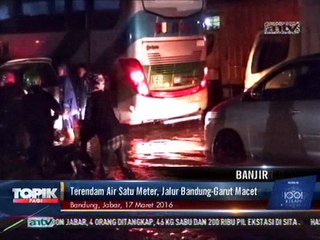 Terendam Air Satu Meter, Jalur Bandung-Garut Macet