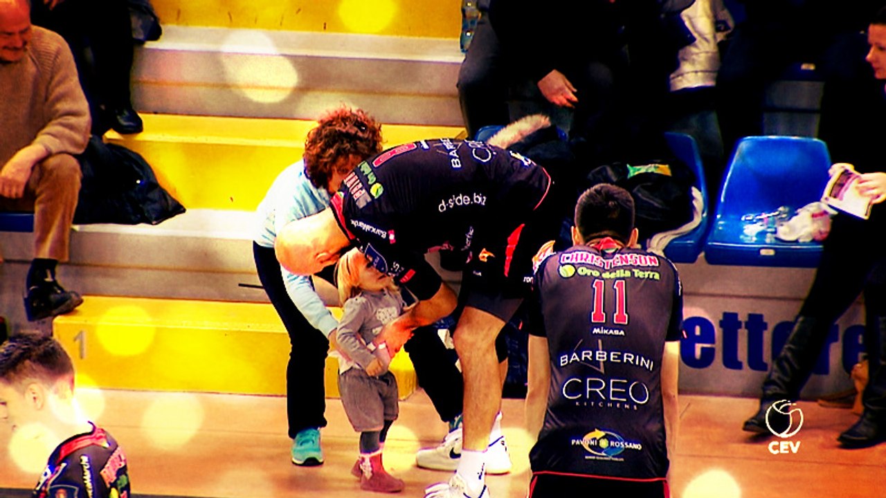 What a 'Priddy' Baby: CEV Star has cutest fan