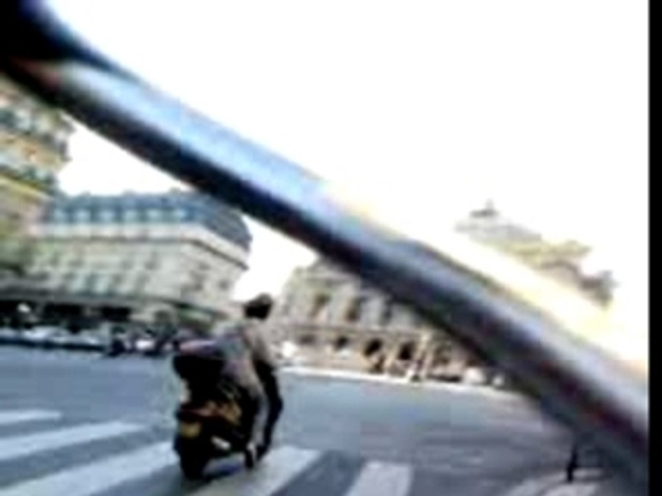 Place de l'Opéra en vélo