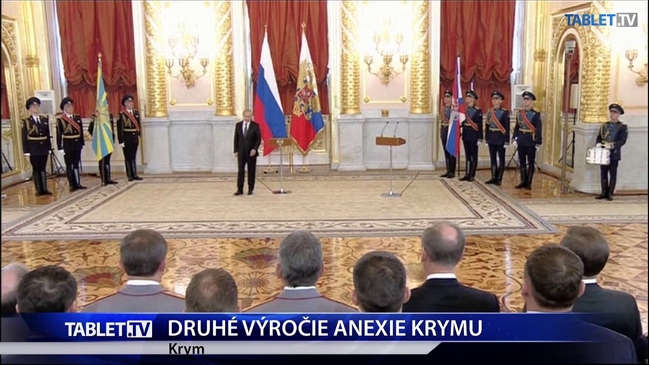 Rusko si pripomína druhé výročie podpísania zmluvy o pripojení Krymu