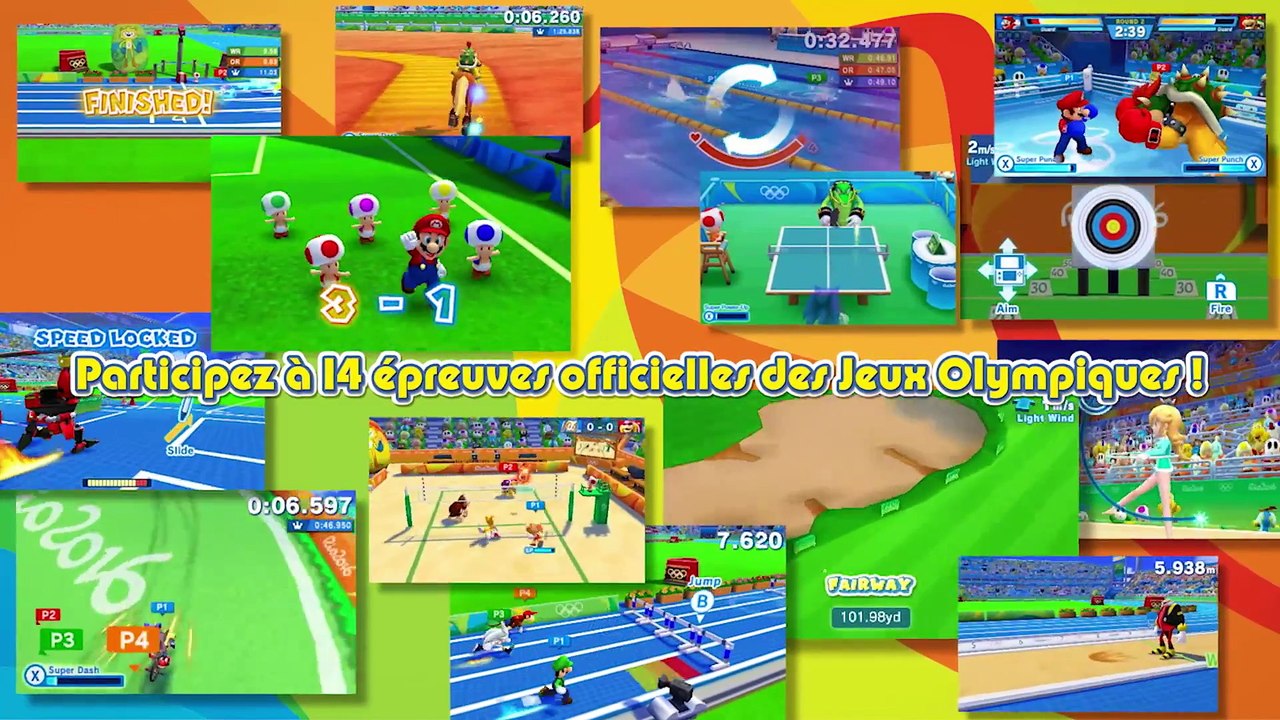 Mario & Sonic aux Jeux Olympiques de Rio 2016 - Bande-annonce générale