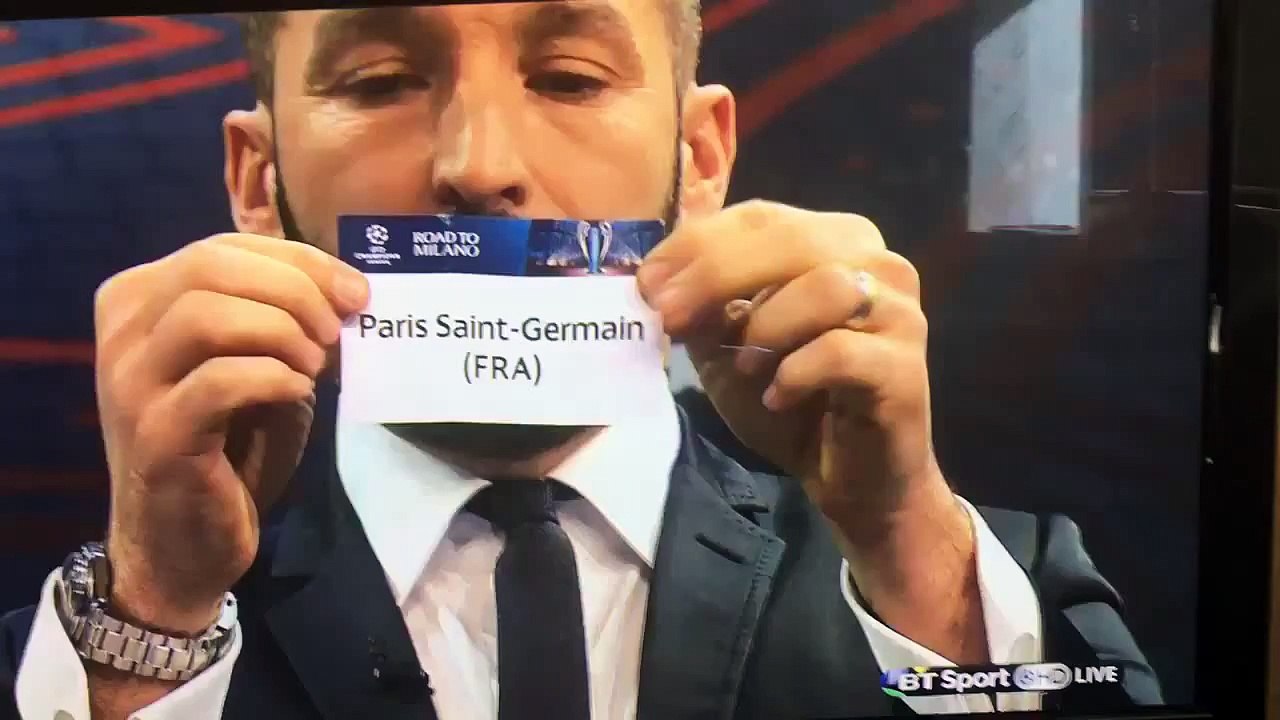 La moue du dirigeant de Manchester City Txiki Begiristain quand il apprend qu'il va affronter le PSG !