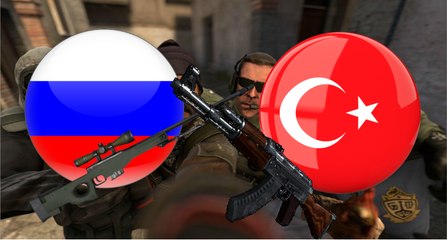 CSGO Rusya Türkiye Rekabet Kapışması Muhteşem Geri Dönüş 14-16 Twitch Yayını Bölüm #1