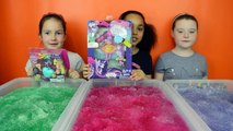 Super Slushy Gelli Baff Toy Challenge | Super Sour Warheads | MLP Shopkins Prizes