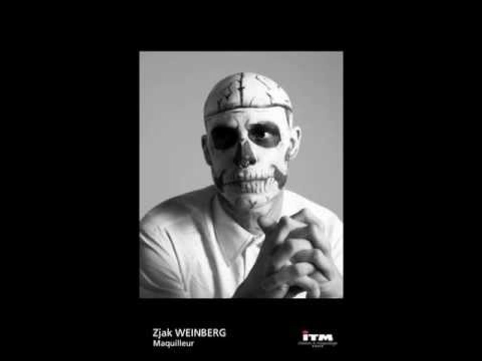 Maquillages avec faux-crâne en latex ITM Paris 2013 Part 2