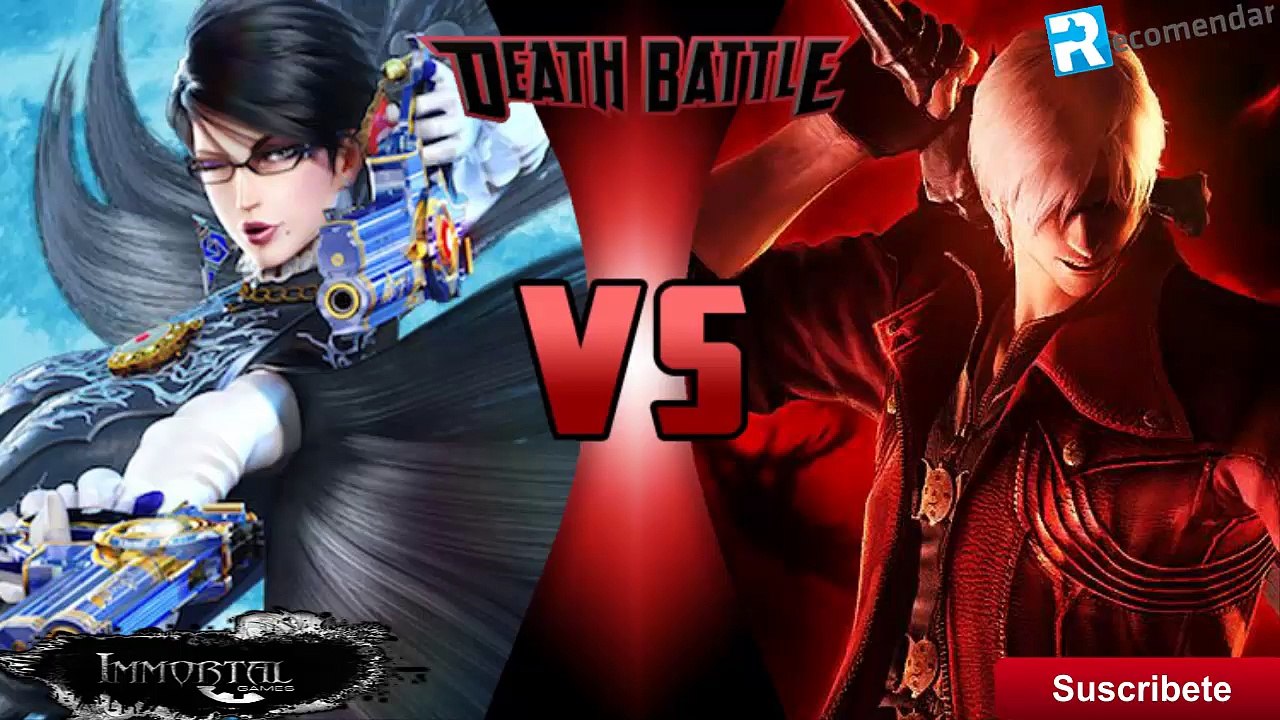 DANTE vs BAYONETTA PELEA A MUERTE (INMORTALGAMES)