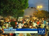 Marcha en rechazo a las políticas del Gobierno se realizó en Orellana