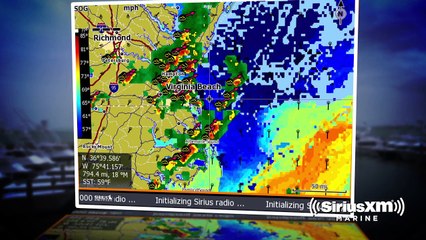 SiriusXM Marine Weather Service Provides Critical Information