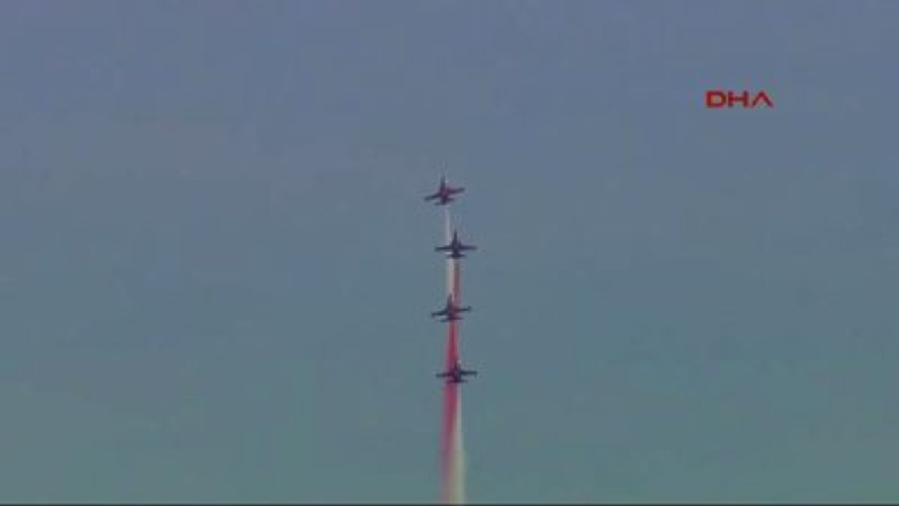 Çanakkale Türk Yıldızları Çanakkale'de Gösteri Yaptı-2