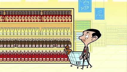 All about aMr. Bean in apartment, in room , in the class, with pet, on the road, in pool,supermarket,  and so on