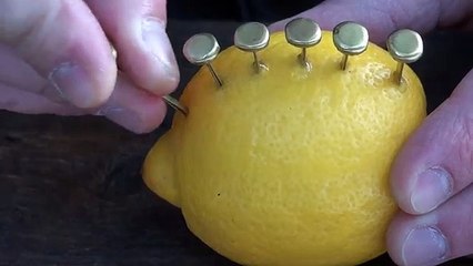 Comment allumer un feu avec un citron