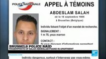 Paris attacks: terrorist Salah Abdeslam's fingerprints found in raided Brussels apartment