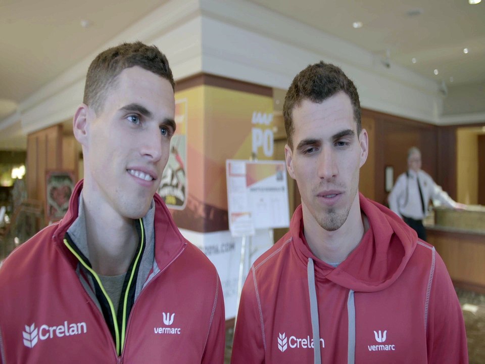 Jonathan Borlée et Kevin Borlée: "Embêter les plus grandes nations"