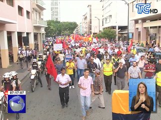Sin incidentes marcha convocada por la oposición