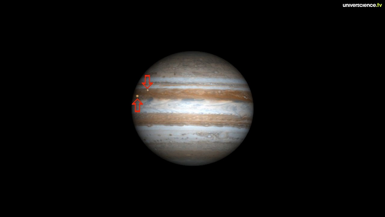 Double éclipse sur Jupiter