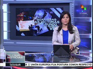 Víctimas de las Guarimbas denuncian su caso en España