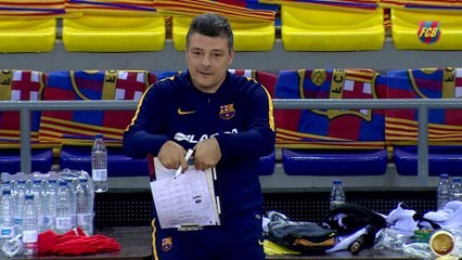 Declaraciones Xavi Pascual, prèvia Barça Lassa - Go Fit Santander [ESP]