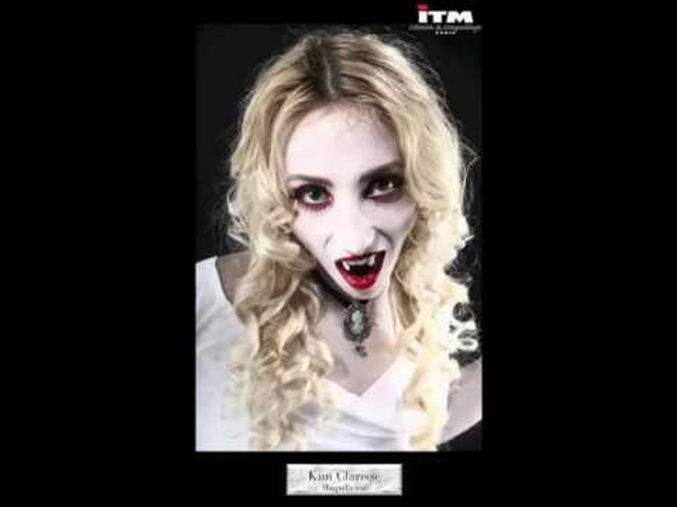 Maquillage monstre Vampire
